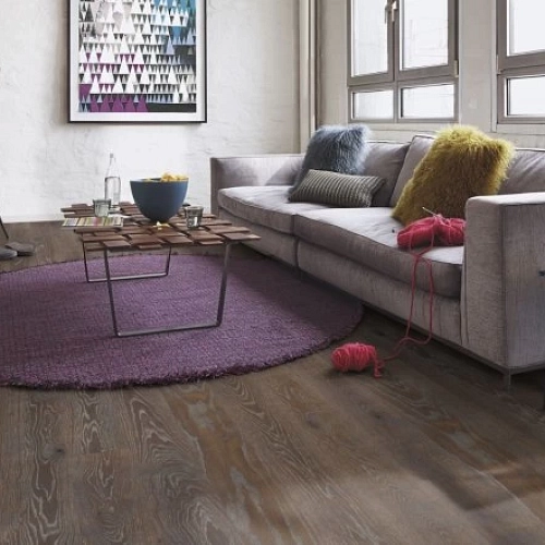 ДУБ GRAPHITE ПАРКЕТНАЯ ДОСКА BOEN STONEWASHED
